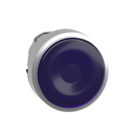 Schneider Automation Kop voor verlichte drukknop - Ø22 - blauw - zonder markering ZB4BW363