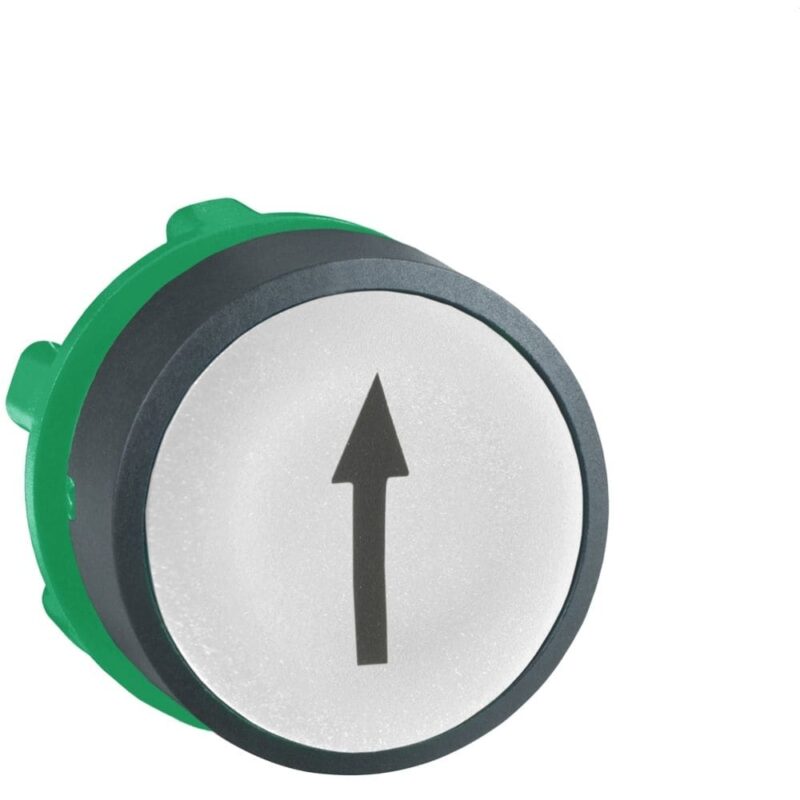 Schneider Automation kop voor drukknop - Ø22 - wit - zwarte pijl ZB5AA334