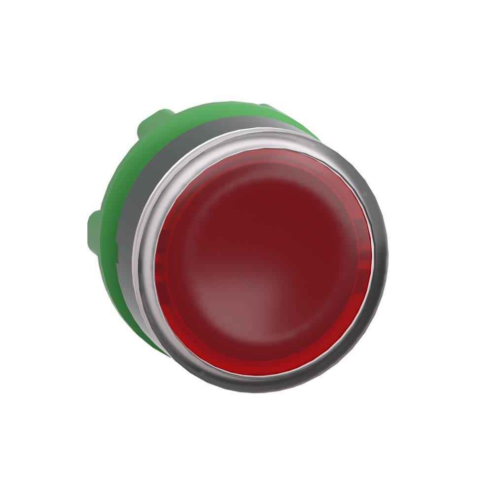 Schneider Automation kop voor verlichte drukknop - Ø22 - rood - zonder markering ZB5AW343