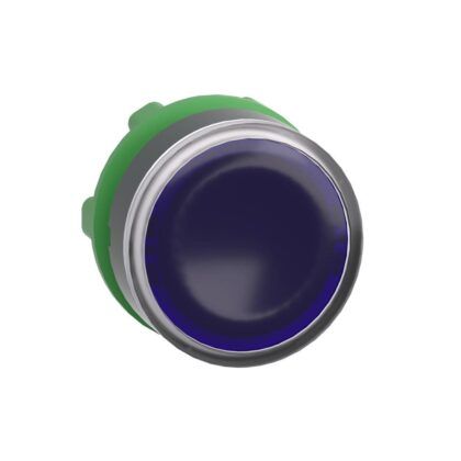 Schneider Automation kop voor verlichte drukknop - Ø22 - blauw - zonder markering ZB5AW363