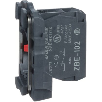 Schneider Automation lichaam voor drukknop - Ø22 - 1 NC ZB5AZ102