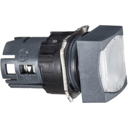 Schneider Automation kop voor verlichte drukknop vierkant - Ø16 - wit - zonder markering ZB6CW1