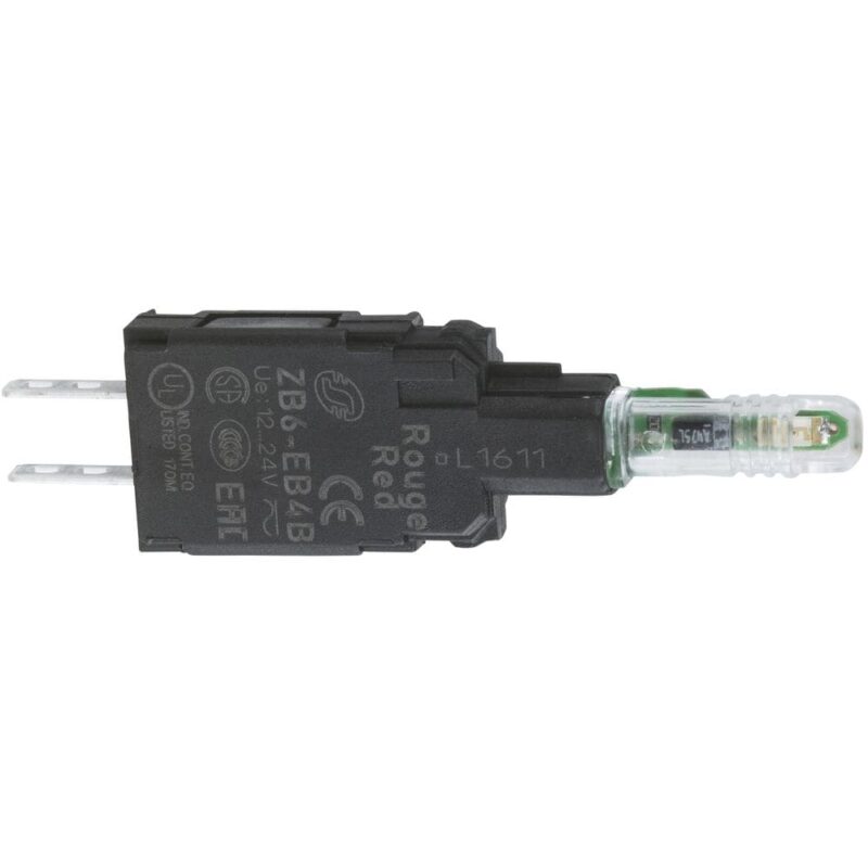Schneider Automation lichaam voor lampje groen - ZB6 - ingebouwde LED - 110..120 V ZB6EG3B