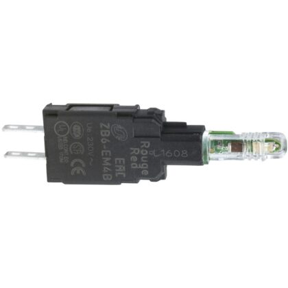Schneider Automation lichaam voor lampje rood - ZB6 - ingebouwde LED - 230..240 V ZB6EM4B