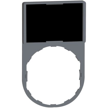 Schneider Automation Etikethouder 30x50mm standaard - Ø22 - te graveren - zwarte en rode zijde ZBY6101