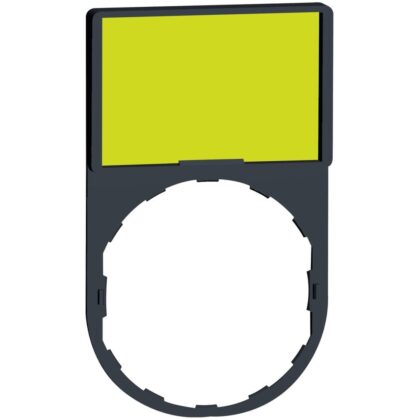 Schneider Automation etikethouder 30 x 50 mm standaard - Ø 22 - met blanco etiket ZBY6102