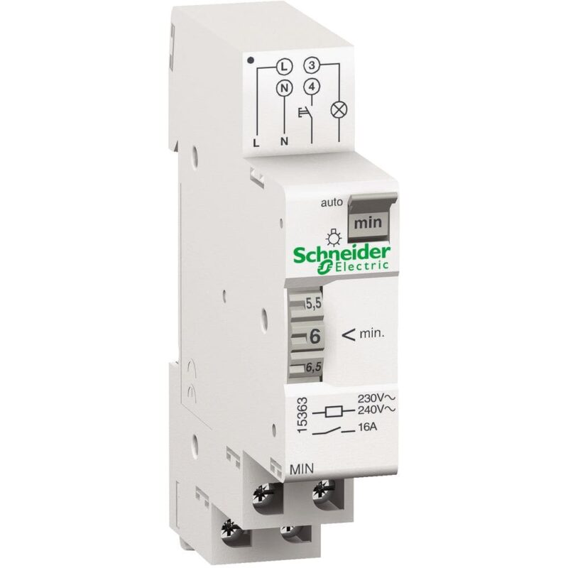 Schneider Distribution Tijdrelais met gedwongen werking MIN Multi 9 - 1..7 mn - contact NO 15363