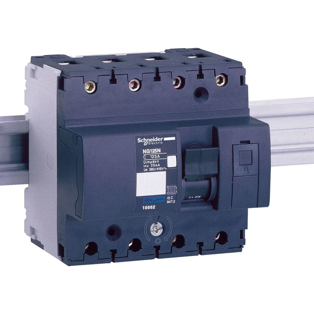 Schneider Distribution modulaire automaat Multi 9 - NG125N - 4 polen - 25 A - curve C 18652
