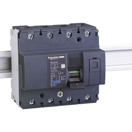 Schneider Distribution modulaire automaat Multi 9 - NG125H - 4 polen - 63 A - curve C 18739