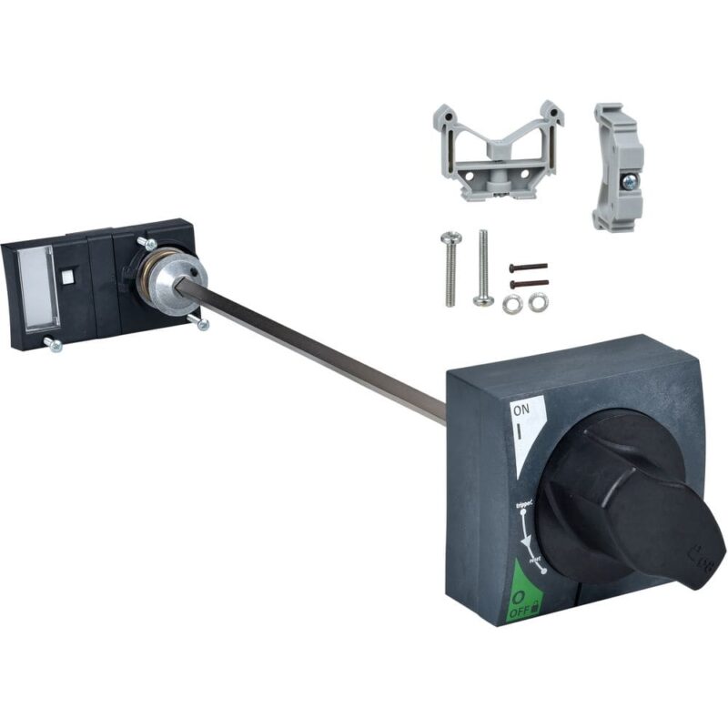 Schneider Distribution draaibediening frontaal NG 125 3P of 4P - zwart handvat 19088