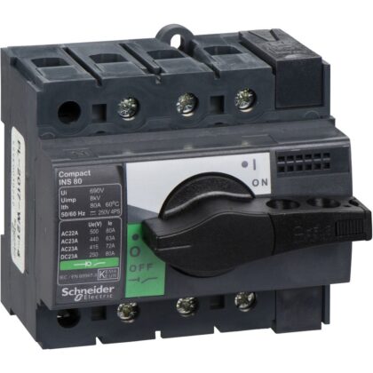 Schneider Distribution lastscheider - Interpact INS80 - 3P - 80 A 28904