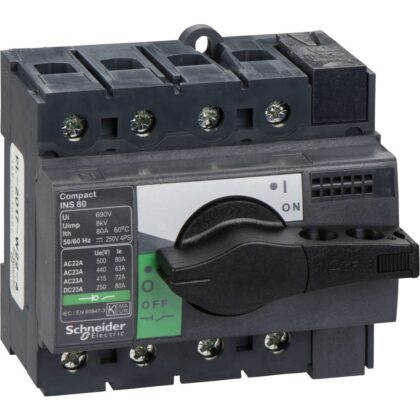 Schneider Distribution lastscheider - Interpact INS80 - 4P - 80 A 28905