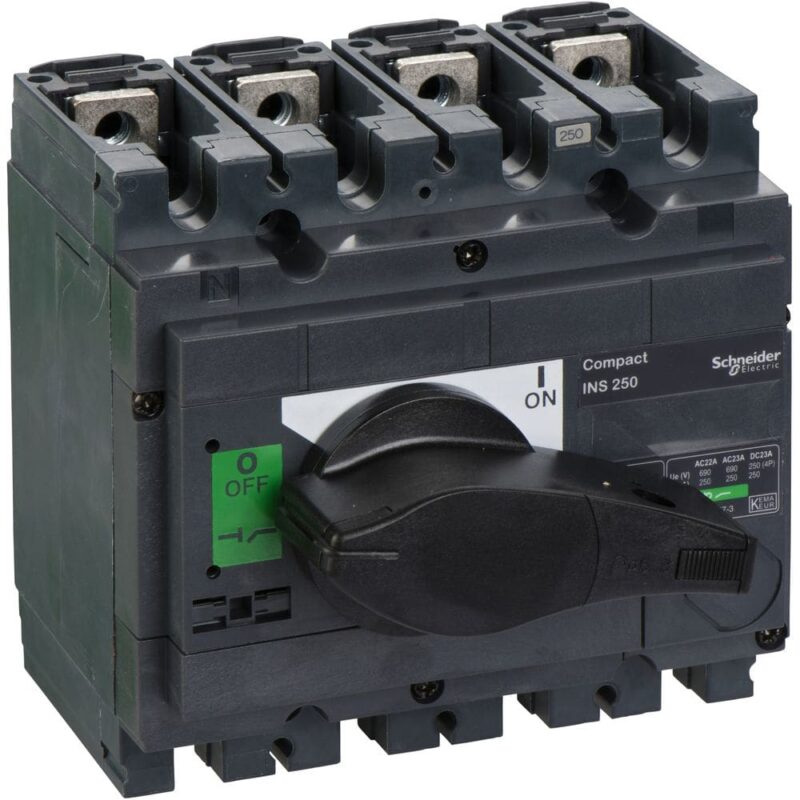 Schneider Distribution lastscheider - Interpact INS250 - 4P - 250 A 31107