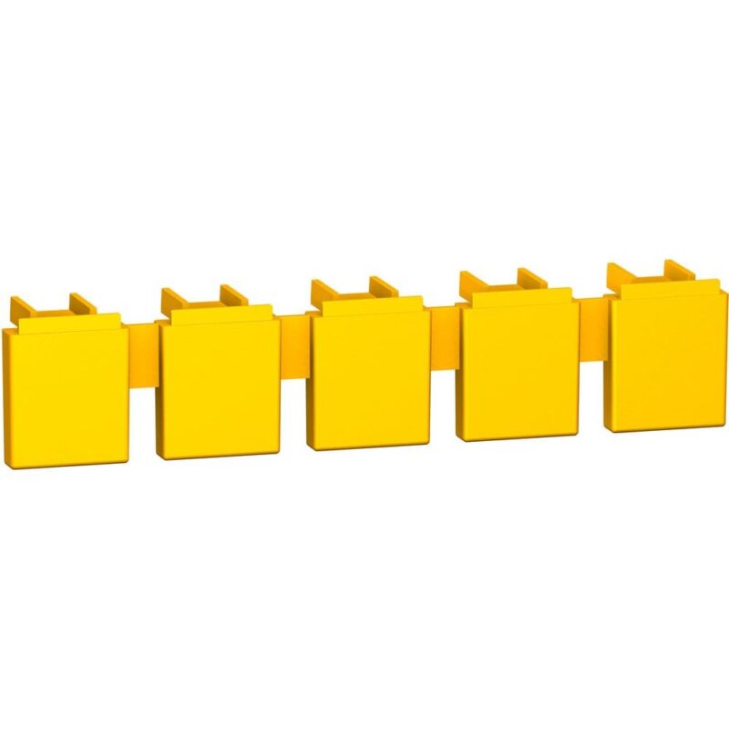 Schneider Distribution 1 set van 20 combinatierail tandafdekkingen voor C60 UL 1077 60488