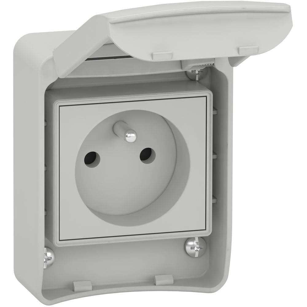 Schneider Distribution Wandcontactdoos inbouw 16A 2P+A 250V IP55 81140