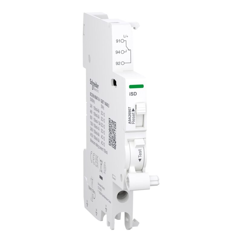 Schneider Distribution Acti9 - hulpcontact - iSD - 1 C/O - 100mA-6A - AC/DC A9A26907