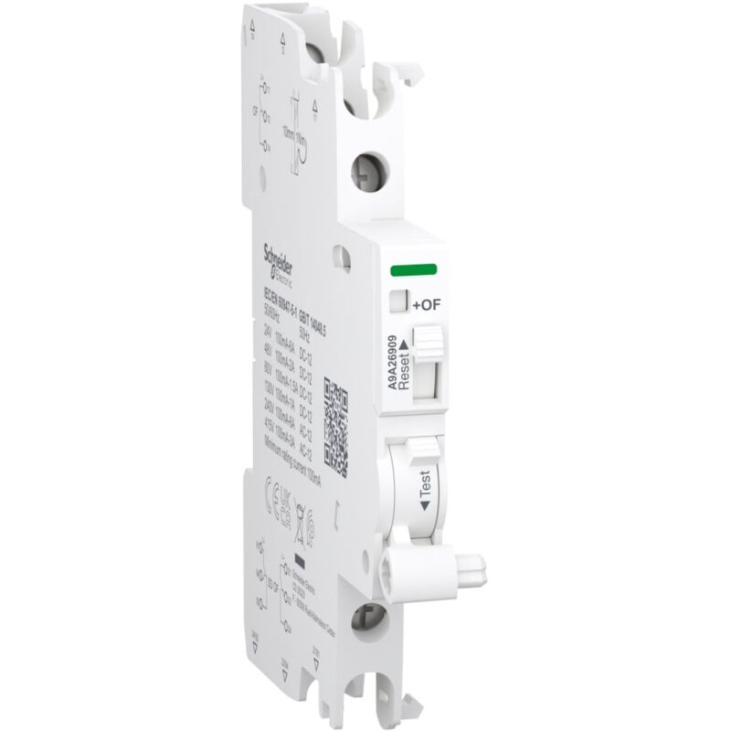 Schneider Distribution Acti9 - hulpcontact - iSD+OF - 2 C/O - 100mA-6A - AC/DC A9A26909