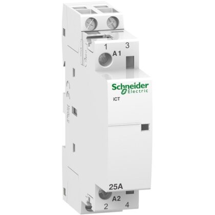 Schneider Distribution Vermogenscontactor 25A - 2P - 24V - AUTO - 2NO A9C20132