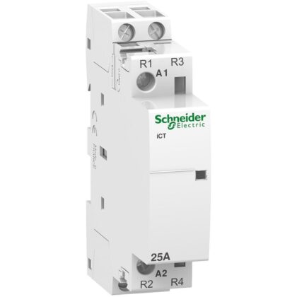 Schneider Distribution Vermogenscontactor 25A - 2P - 230V - AUTO - 2NG A9C20736