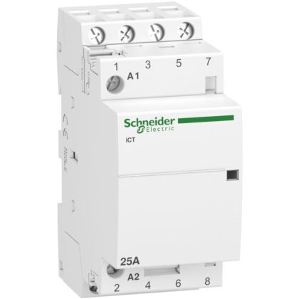 Schneider Distribution Vermogenscontactor 25A - 4P - 230V - AUTO - 4NO A9C20834