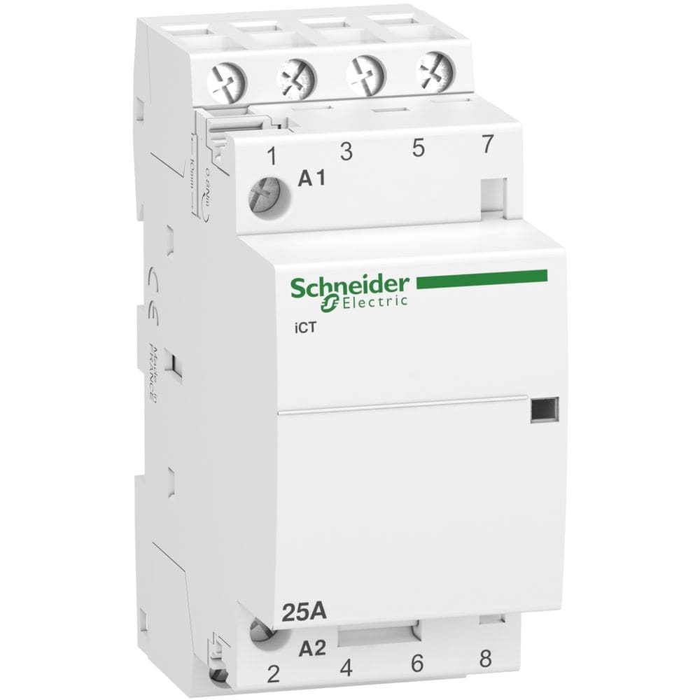 Schneider Distribution Vermogenscontactor 25A - 4P - 230V - AUTO - 4NO A9C20834