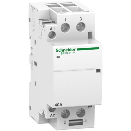 Schneider Distribution Vermogenscontactor 40A - 2P - 230V - AUTO - 2NO A9C20842