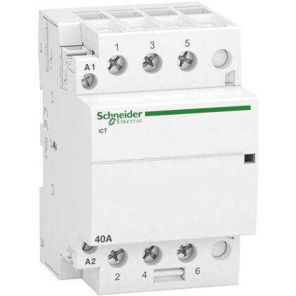 Schneider Distribution Vermogenscontactor 40A - 3P - 230V - AUTO - 3NO A9C20843