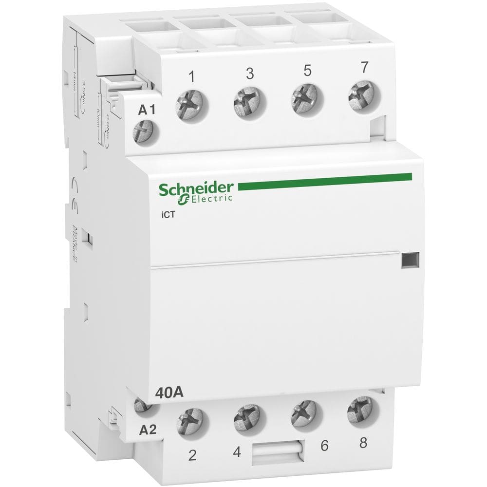 Schneider Distribution Vermogenscontactor 40A - 4P - 230V - AUTO - 4NO A9C20844