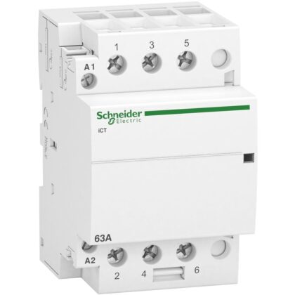 Schneider Distribution Vermogenscontactor 63A - 3P - 230V - AUTO - 3NO A9C20863