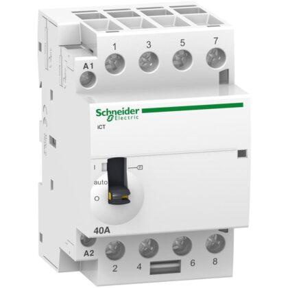 Schneider Distribution Vermogenscontactor 40A - 4P - 230V - MAN - 4NO A9C21844