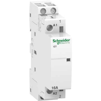 Schneider Distribution Vermogenscontactor 16A - 1P - 24V - AUTO - 1NO A9C22111