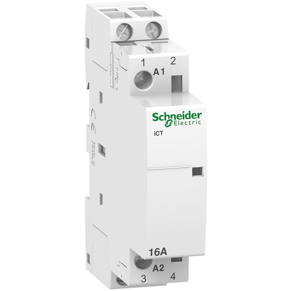 Schneider Distribution Vermogenscontactor 16A - 2P - 230V - AUTO - 2NO A9C22712