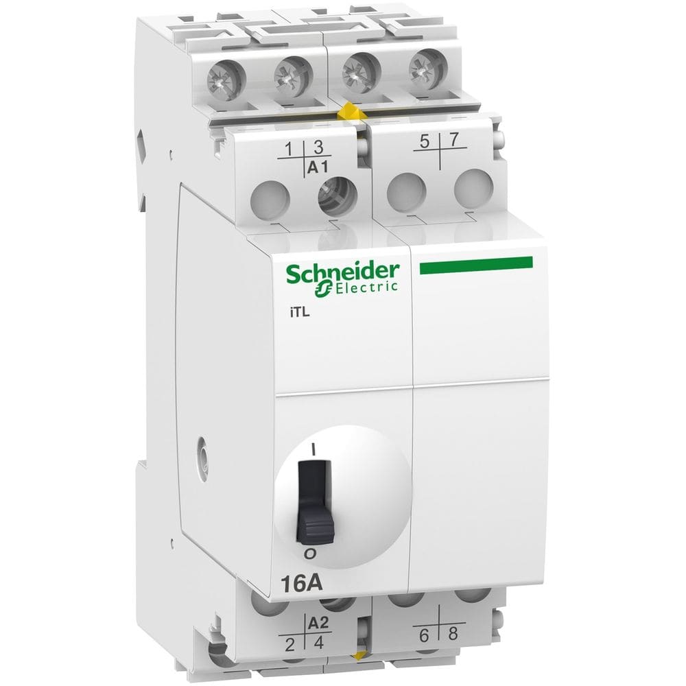 Schneider Distribution Teleruptor iTL16A 4NO  24Vac 50-60Hz 12Vdc A9C30114