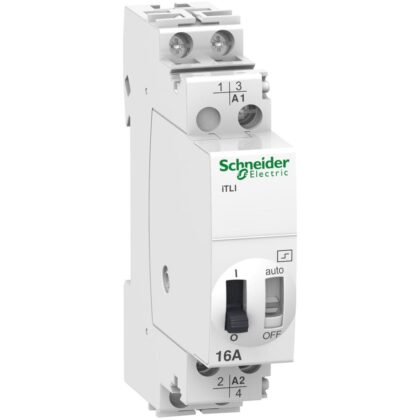Schneider Distribution Teleruptor iTLI 16A 1NO 1NC 48Vac 50-60Hz 24Vdc A9C30215