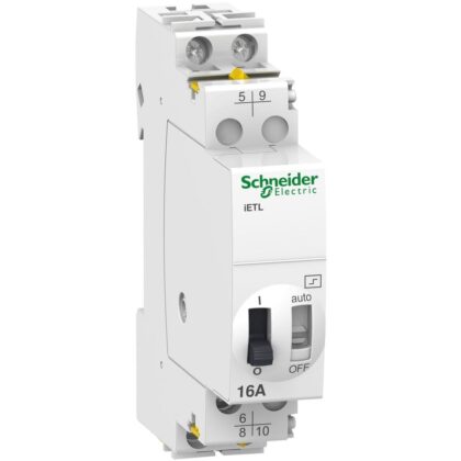 Schneider Distribution Teleruptor iETL16A 2NO  24Vac 50-60Hz 12Vdc A9C32116