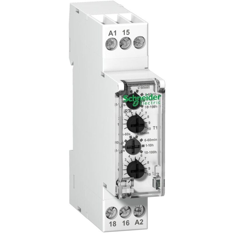 Schneider Distribution knipperrelais iRTL - 1C/O - Uc 24-240 VAC/24VDC A9E16069