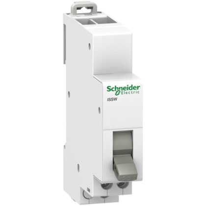 Schneider Distribution Omschakelaar iSSW 3 posities - 1 contact 20A 250V A9E18073