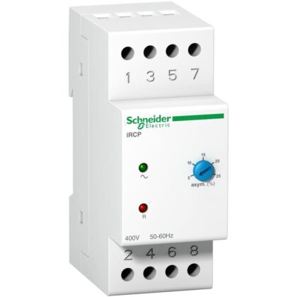 Schneider Distribution faseregelingsrelais iRCP - 8 A - 400 V 50/60Hz - 1 OC A9E21180