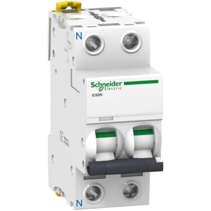 Schneider Distribution iC60N - miniature circuit breaker - 1P + N - 16A - C curve A9F79616