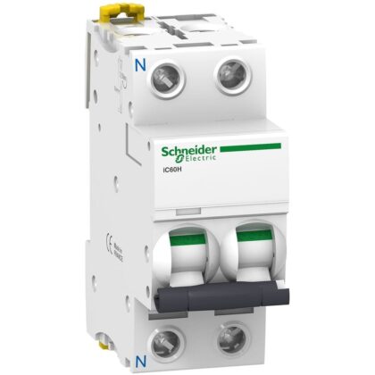 Schneider Distribution iC60H - miniatuur stroomonderbreker - 1P + N - 1A - C-curve A9F84601