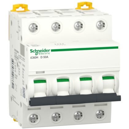 Schneider Distribution Automaat iC60H 4P 50A  D A9F85450
