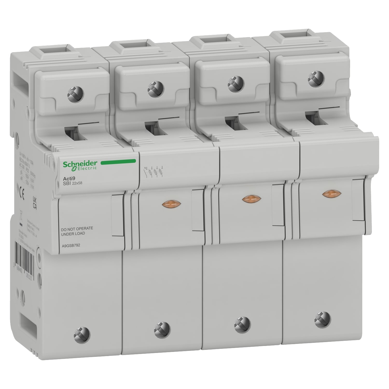 Schneider Distribution Acti9 - SBI - 3PN - 125 A A9GSB792