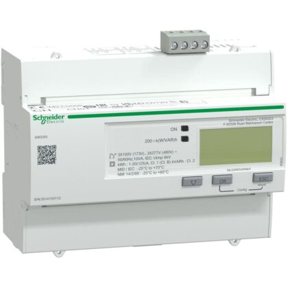 Schneider Distribution iEM3355 energiemeter - 125 A - Modbus - 1 digitale in- en uitgang - multitarief A9MEM3355