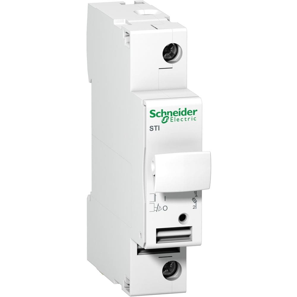 Schneider Distribution Acti 9 - zekering-lastscheider STI - 1 pool - 25 A - voor zekering 10