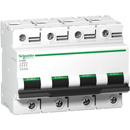 Schneider Distribution Modulaire automaat C120H 4P 125A curve C 15kA A9N18481