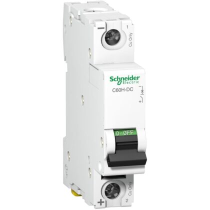 Schneider Distribution miniatuurcircuitonderbreker - C60H - 1 pool - 4 A - C-curve A9N61504