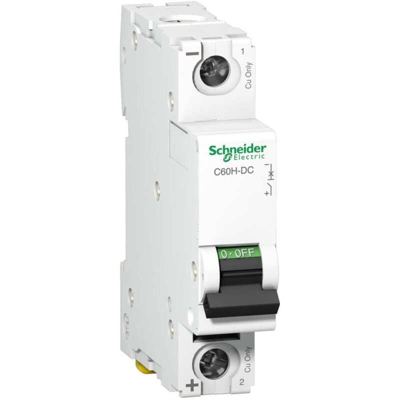 Schneider Distribution miniatuurcircuitonderbreker - C60H - 1 pool - 4 A - C-curve A9N61504