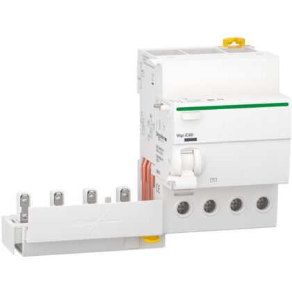Schneider Distribution Vigi iC60 - aardlek hulpblok - 4P - 40A - 30mA - AC type A9Q11440