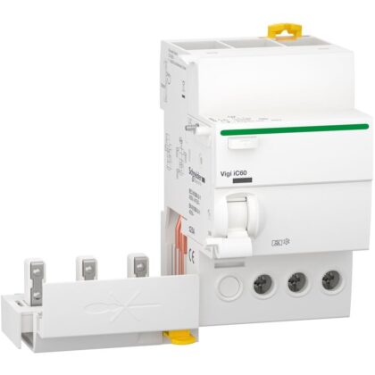 Schneider Distribution Vigi iC60 - aardlek hulpblok - 3P - 25A - 300mA - A type A9Q24325