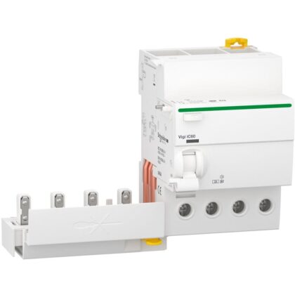 Schneider Distribution Vigi iC60 - aardlek hulpblok - 4P - 40A - 30mA - SI type A9Q31440